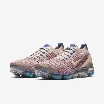 Nike Air VaporMax Flyknit 3 - Női Utcai Cipő - Lila/Zöld